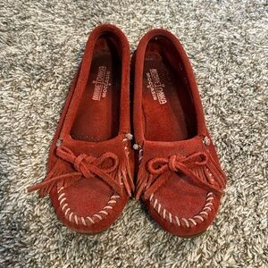 Red MINNETONKA Flat shoes